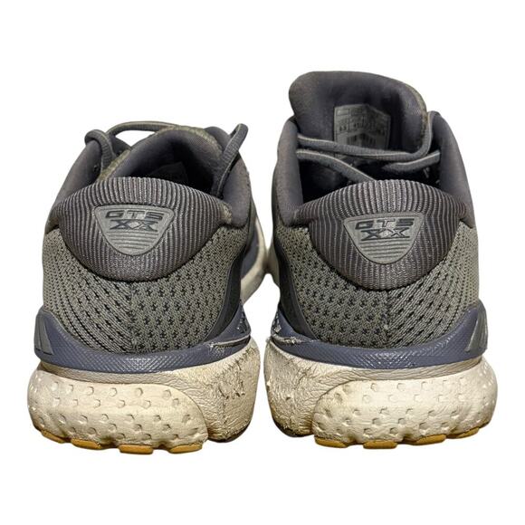 Brooks Adrenaline GTS 20 Gray Copper Mens Size 9.5 Stability Running Shoes - Picture 7 of 8